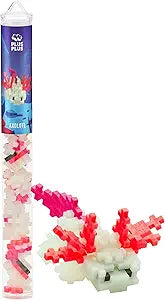 PLUS PLUS Mini Maker Tube Axolotl 70 Pieces