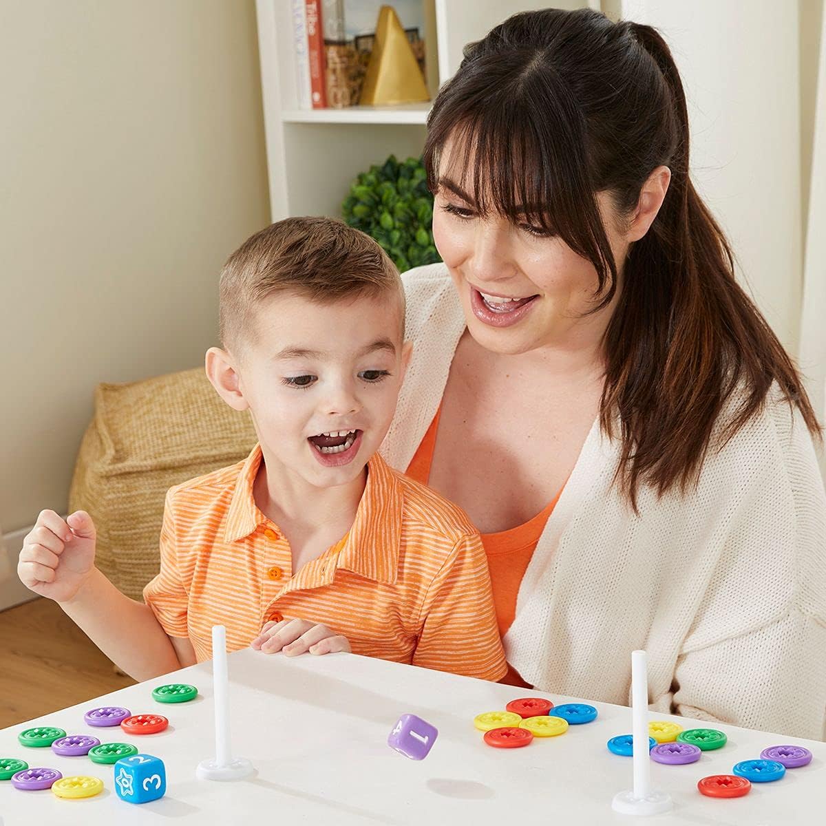 My First Math Dice - Fun Game That Teaches Math and Counting Skills to Kids Age 3 and Up