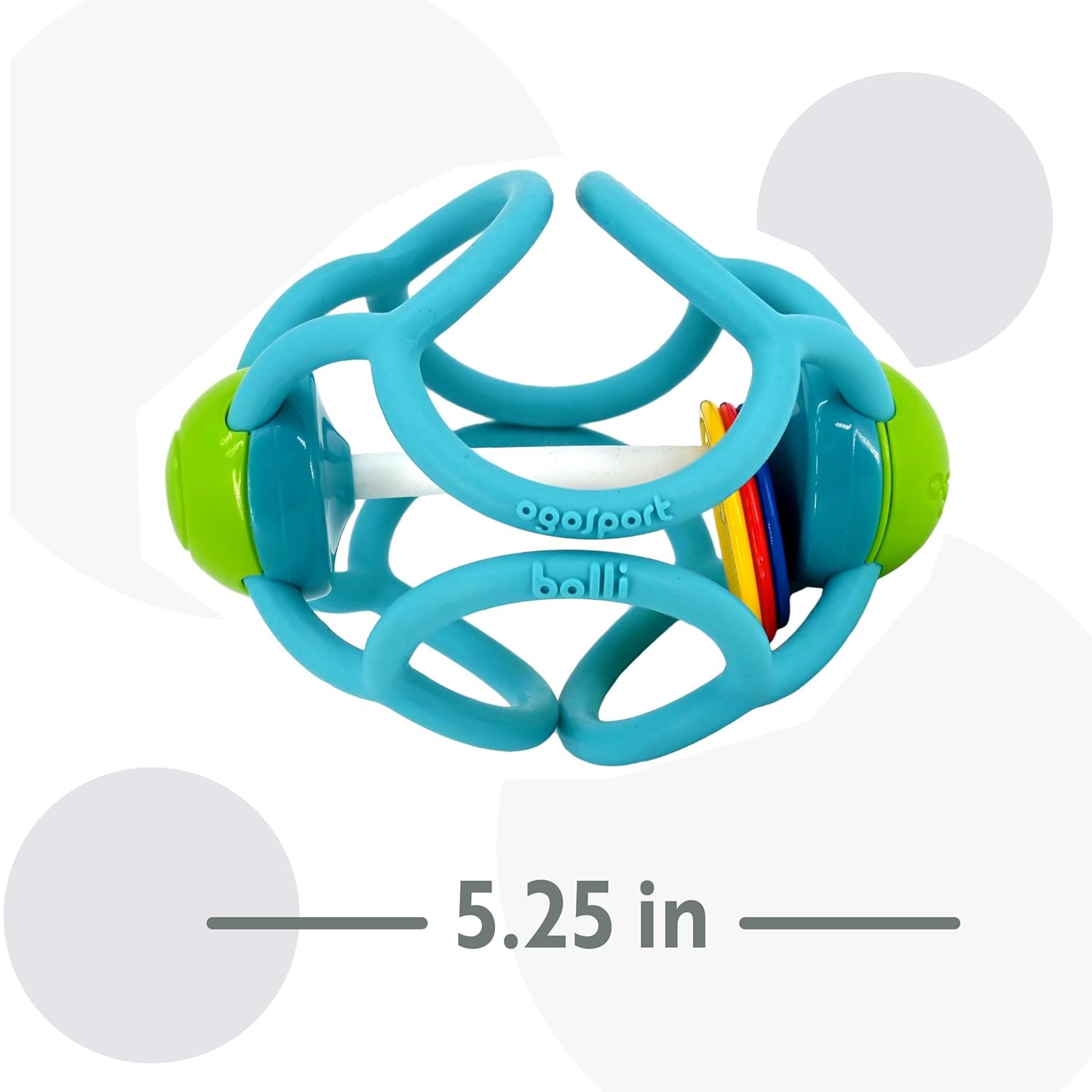 OgoBolli Teether Ring Tactile Sensory Ball