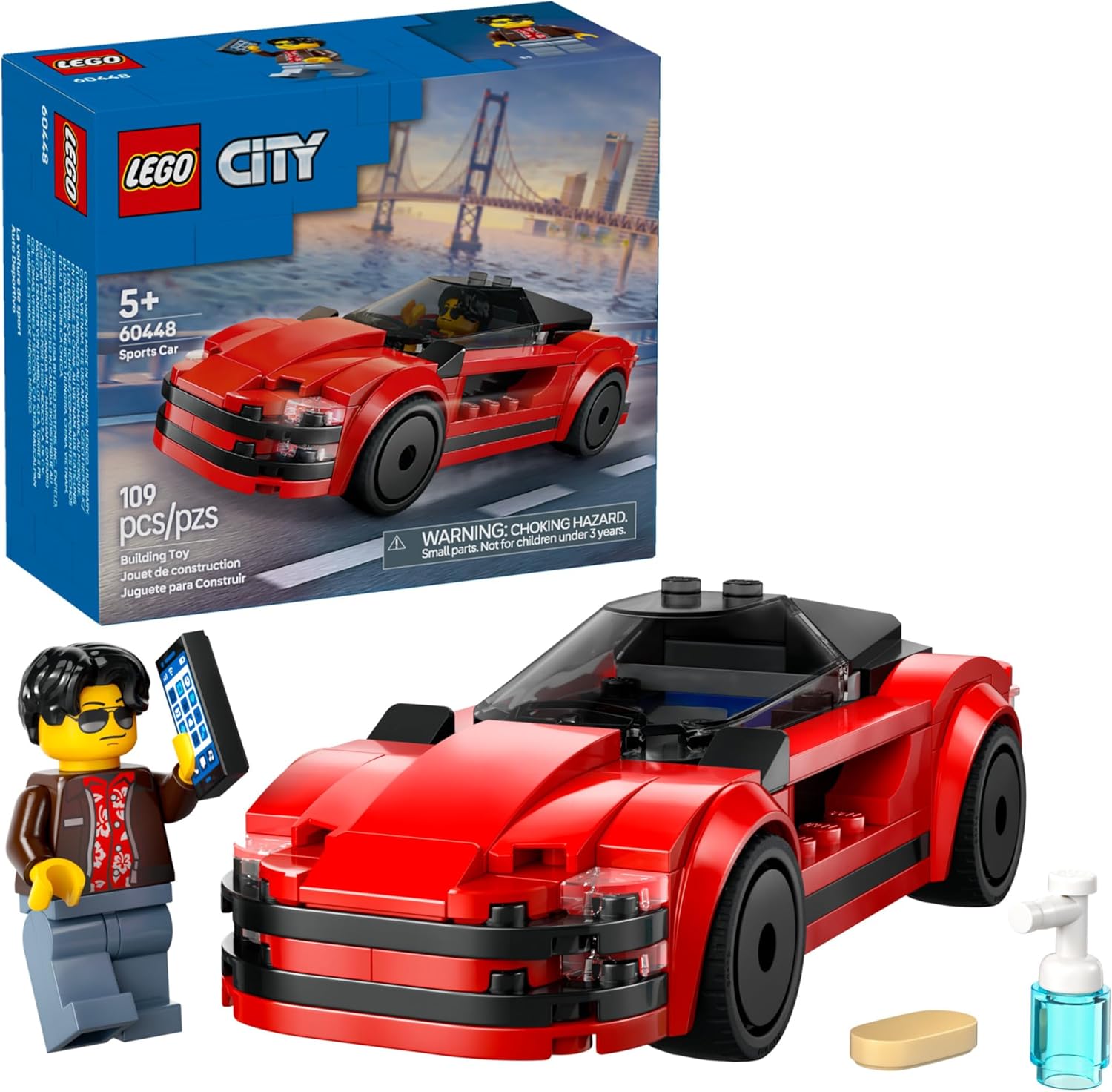 LEGO City Red Sports Car