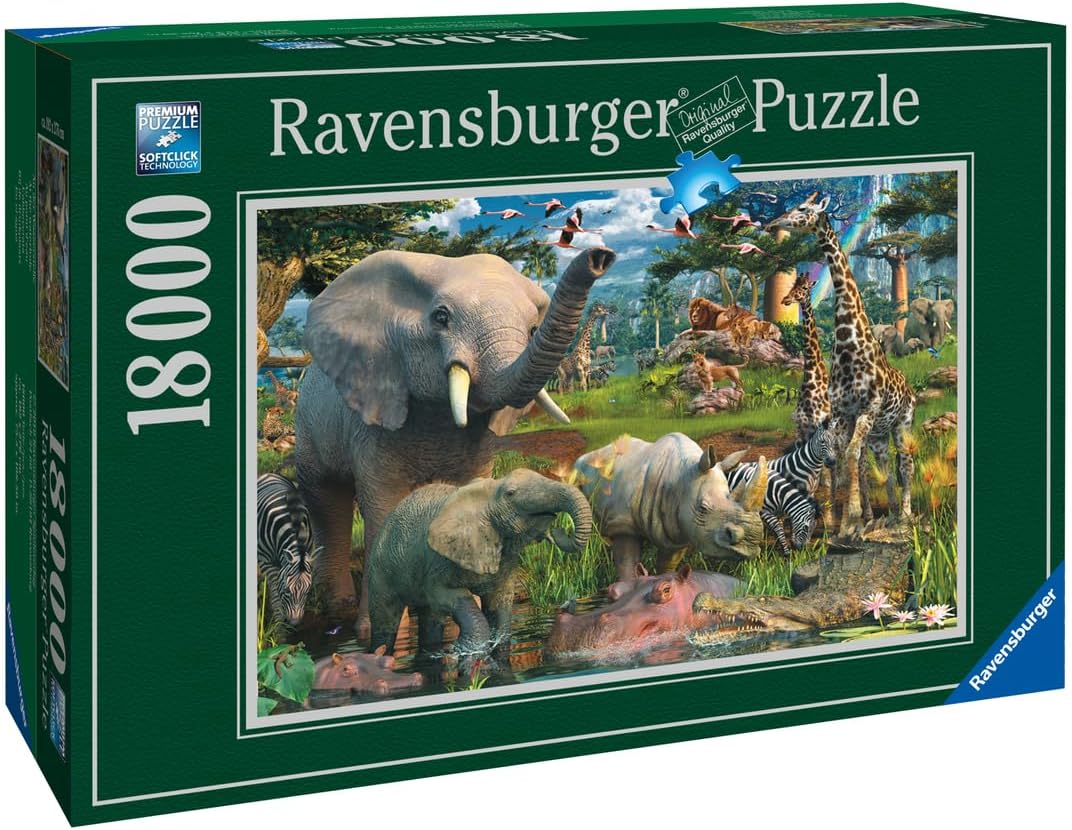 Ravensburger At the Waterhole 18,000 Piece Puzzle