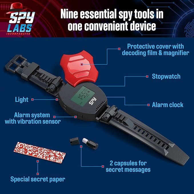 SPY LABS: 9-IN-1 SPY WATCH