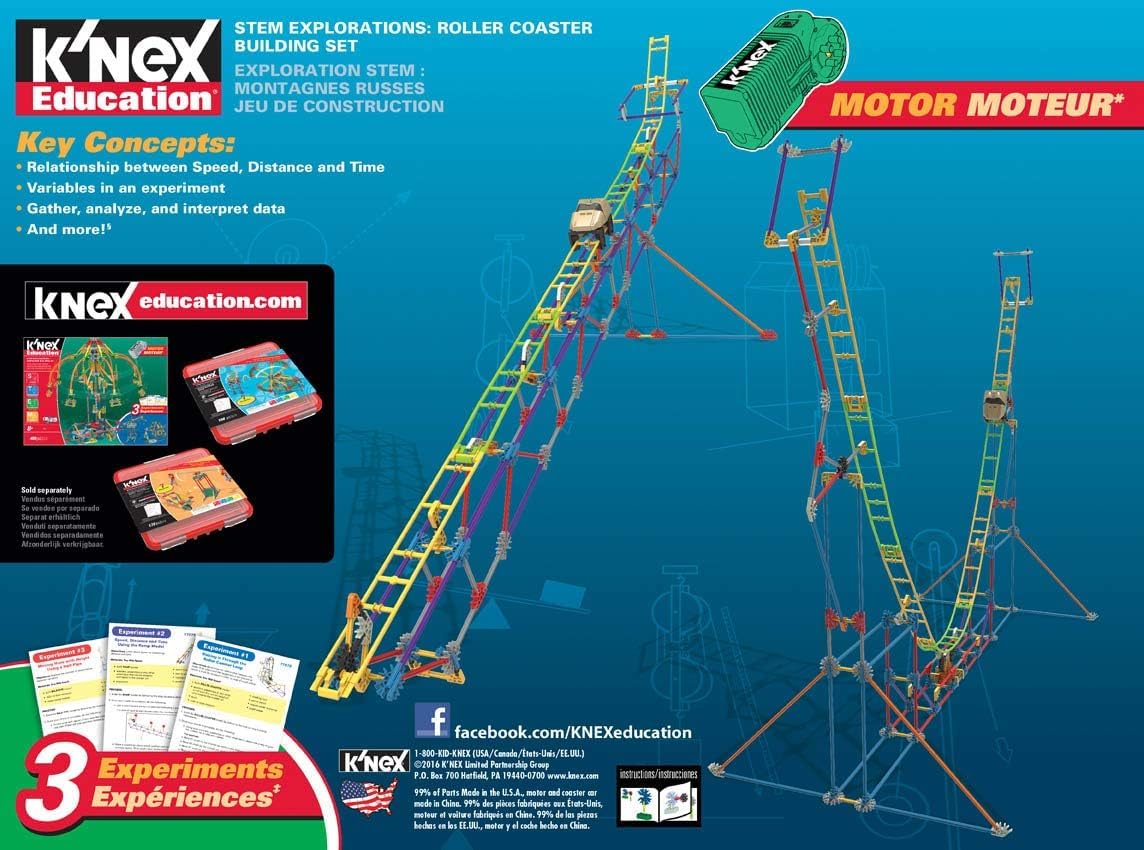 K'NEX Education STEM Explorations: Roller Coaster Building Set