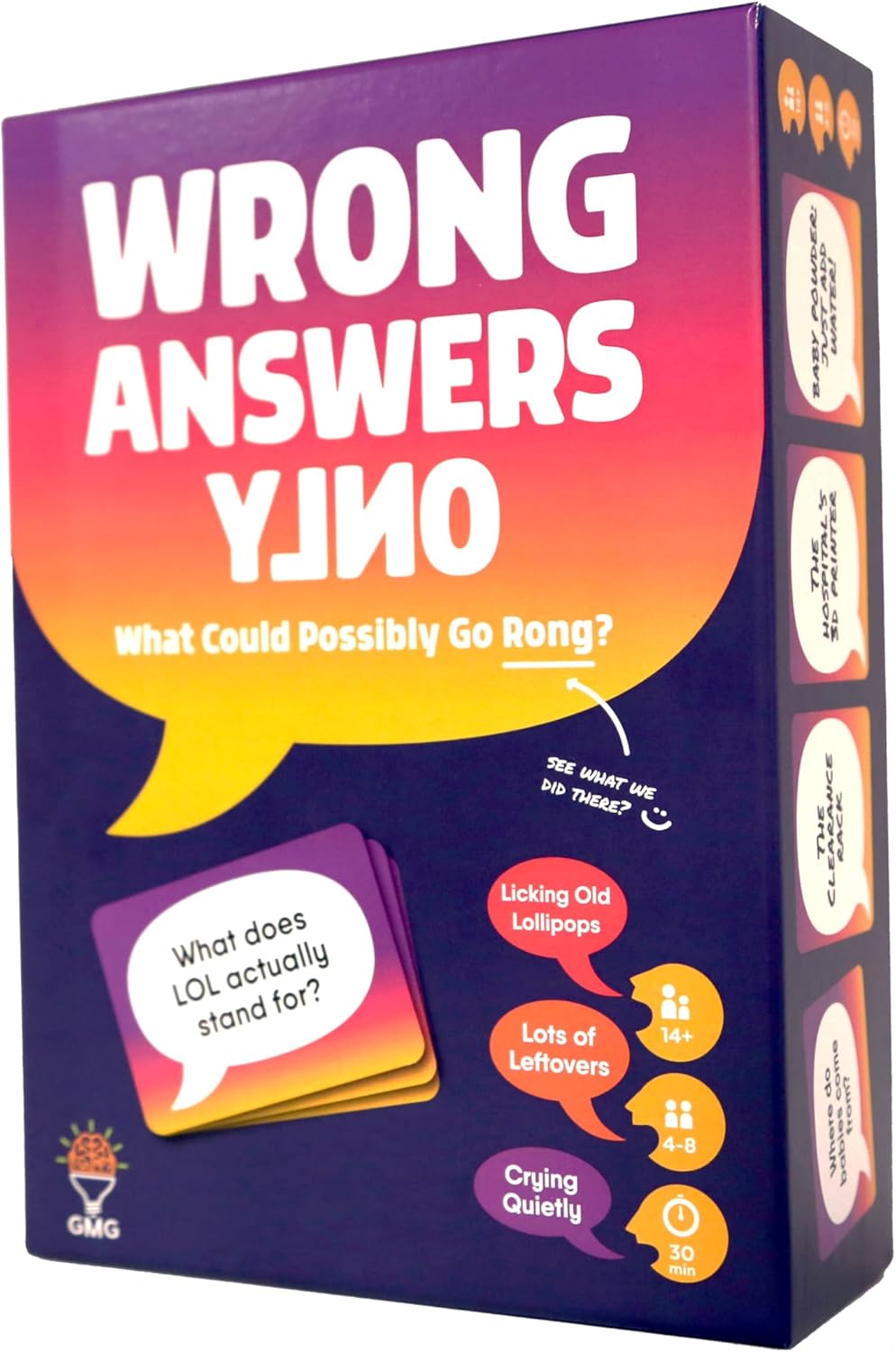 Wrong Answers Only Game