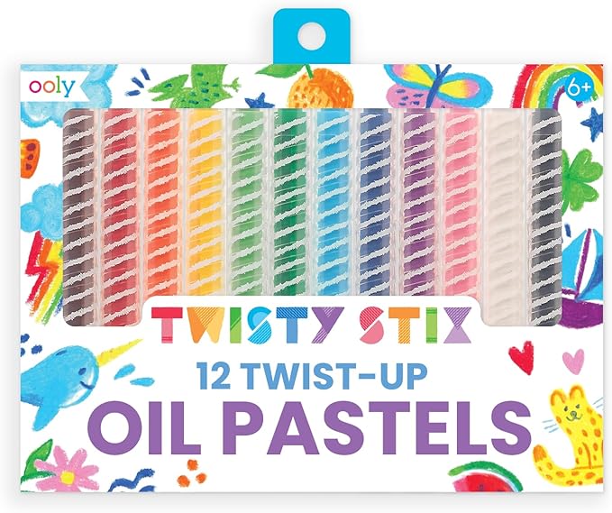 Twisty Stix 12 Oil Pastels