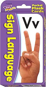 Sign Language Pocket Flash Cards