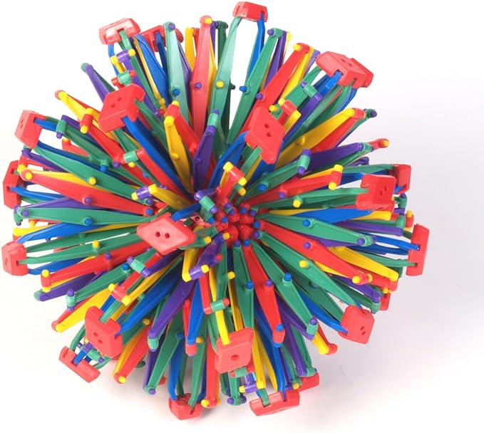 Rainbow Hoberman Sphere