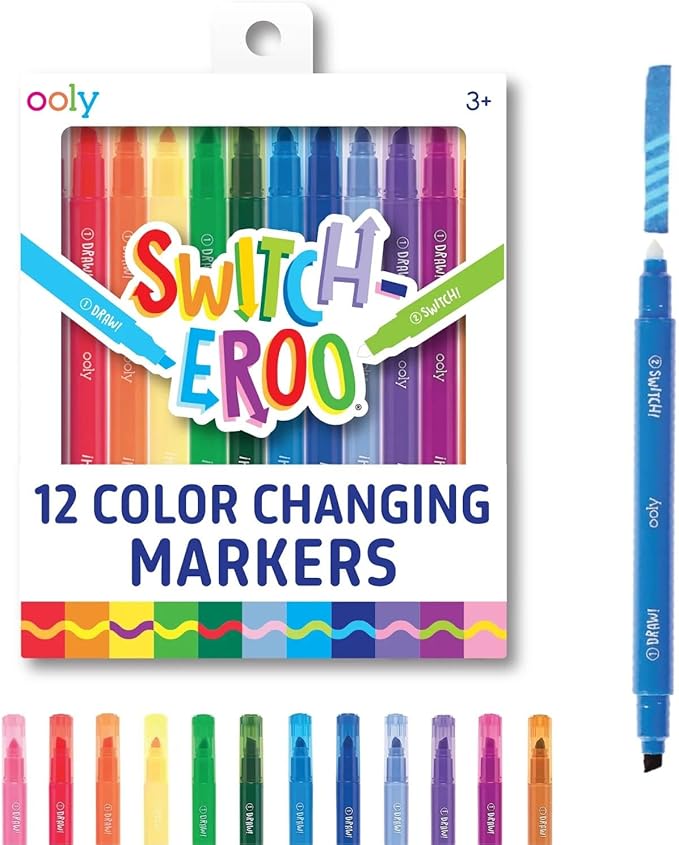 OOLY - SWITCHEROO! COLOR CHANGING MARKERS