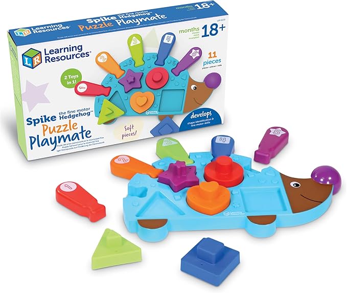 Spike The Fine Motor Hedgehog Puzzle Playmate