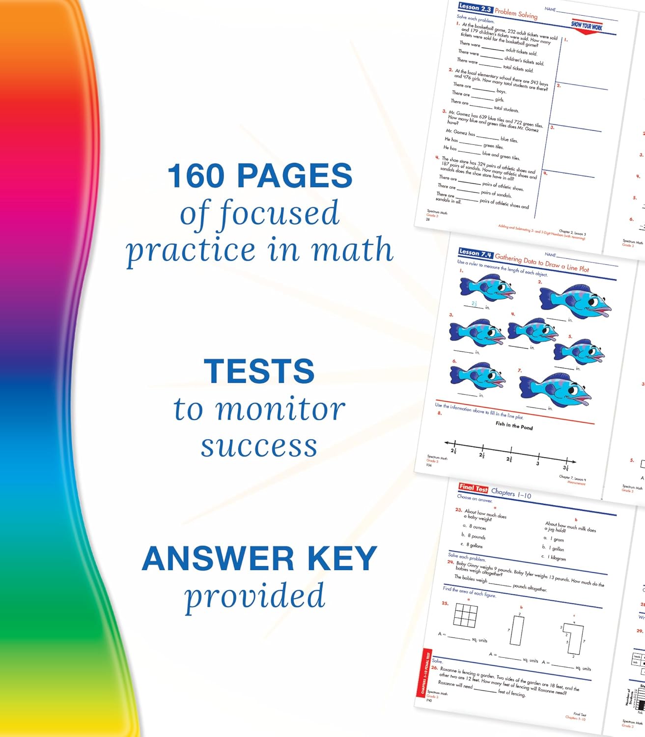 Spectrum Math Workbook Grade 3 Paperback