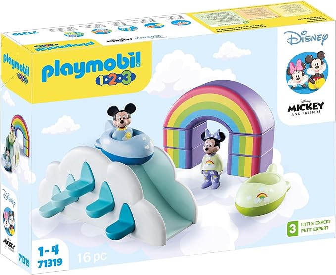 Playmobil 123 & Disney: Mickey's & Minnie's Cloud Home