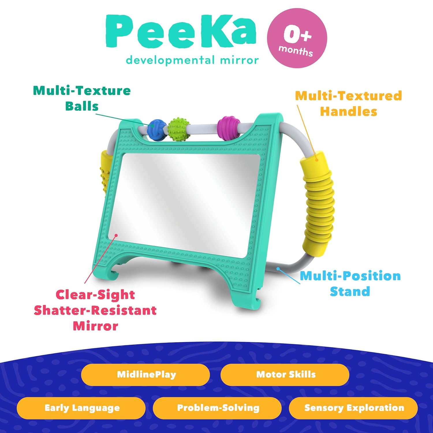 Mobi Peeka Tummy Time Mirror