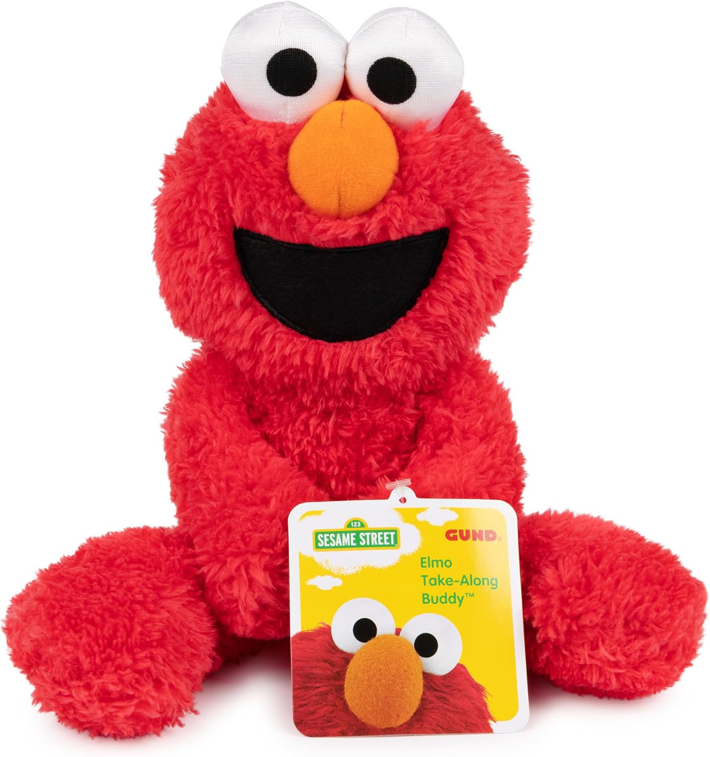 GUND Sesame Street Official Elmo Take Along Buddy 13" Plush