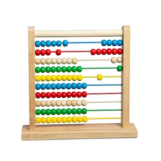 Melissa & Doug Abacus Classic Wooden Toy