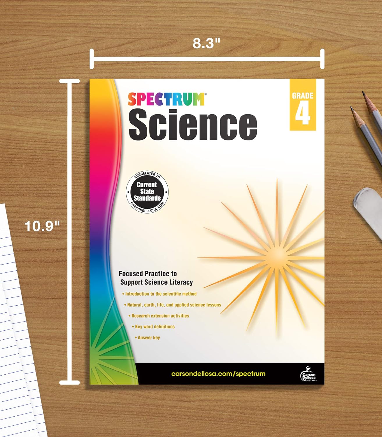 Spectrum Science Workbook Grade 4 Paperback