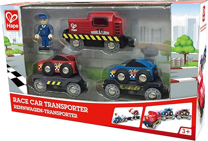 Hape Race Car Transporter