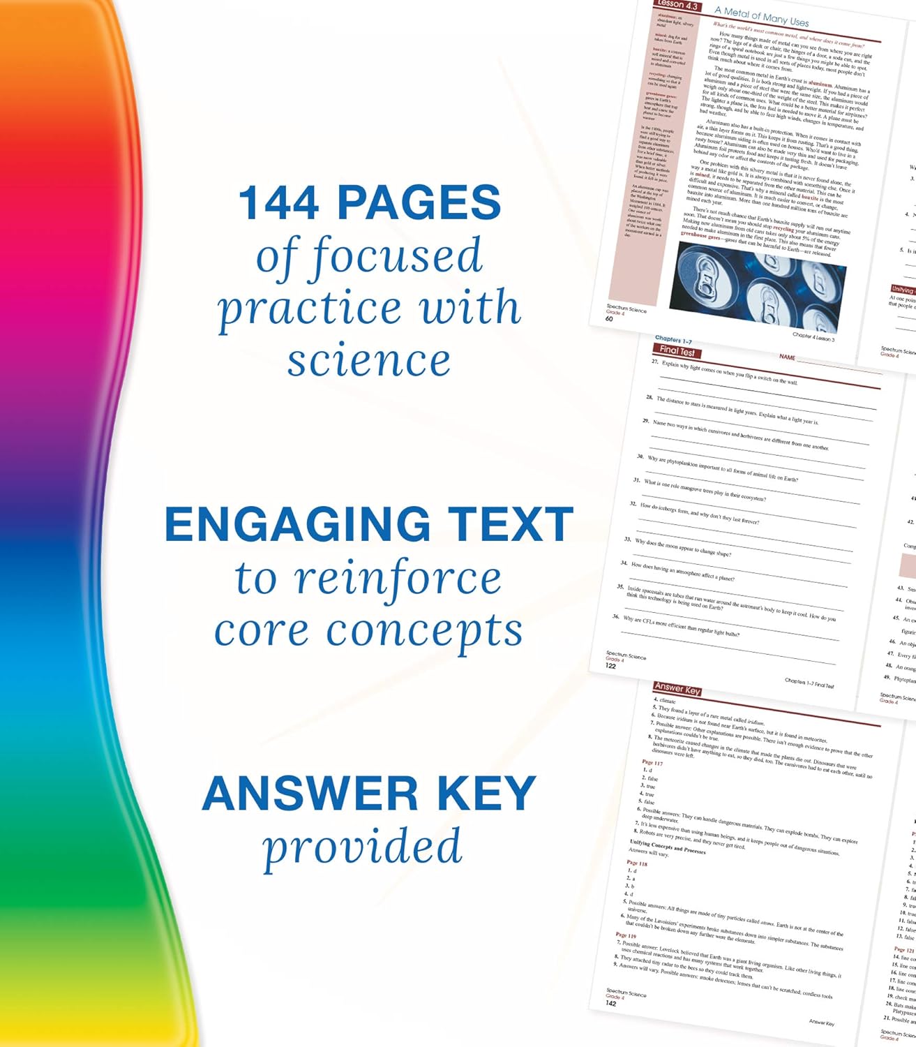 Spectrum Science Workbook Grade 4 Paperback