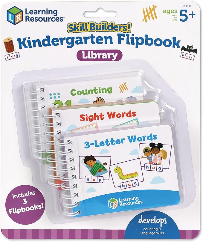 Skill Builders Kindergarten Flipbook Library