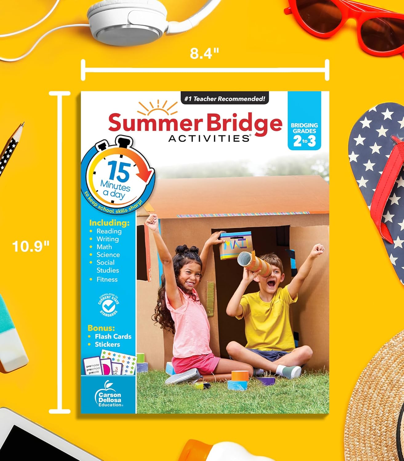 Summer Bridge Activities Workbook Grade 2-3 Paperback