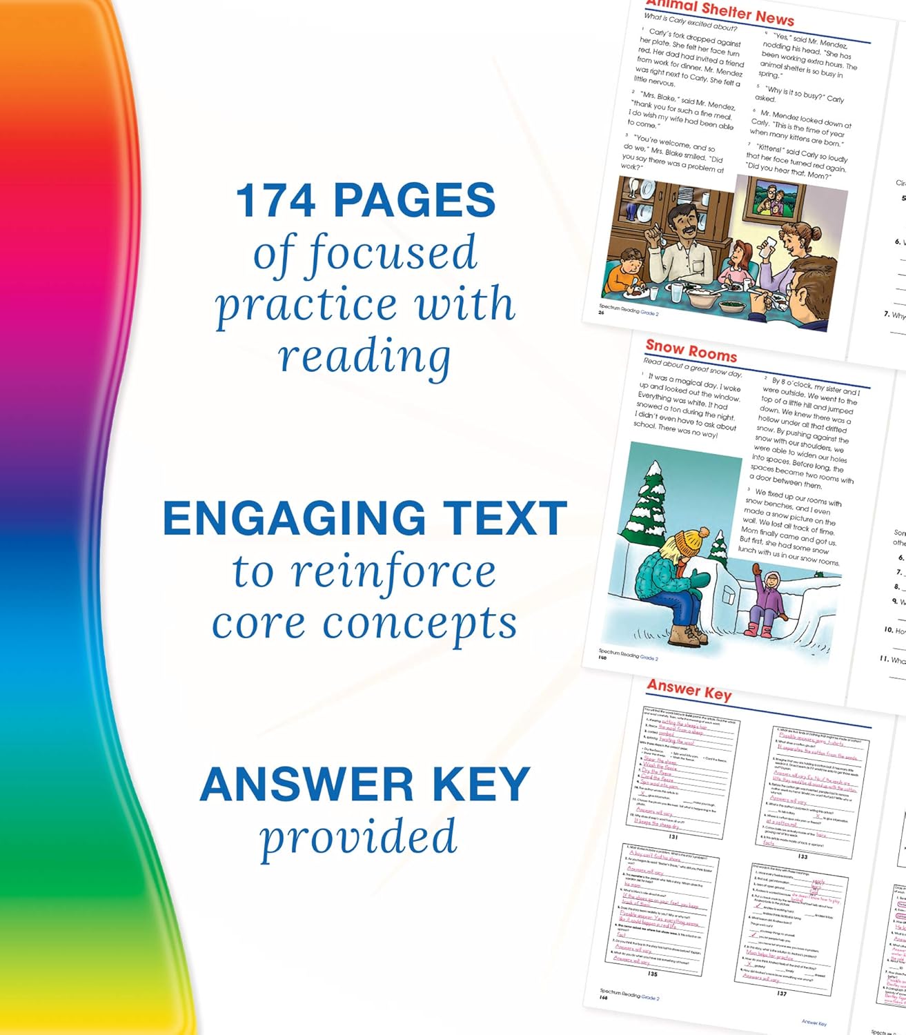 Spectrum Reading Workbook Grade 2 Paperback