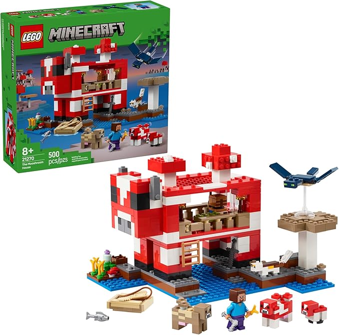 LEGO Minecraft The Mooshroom House