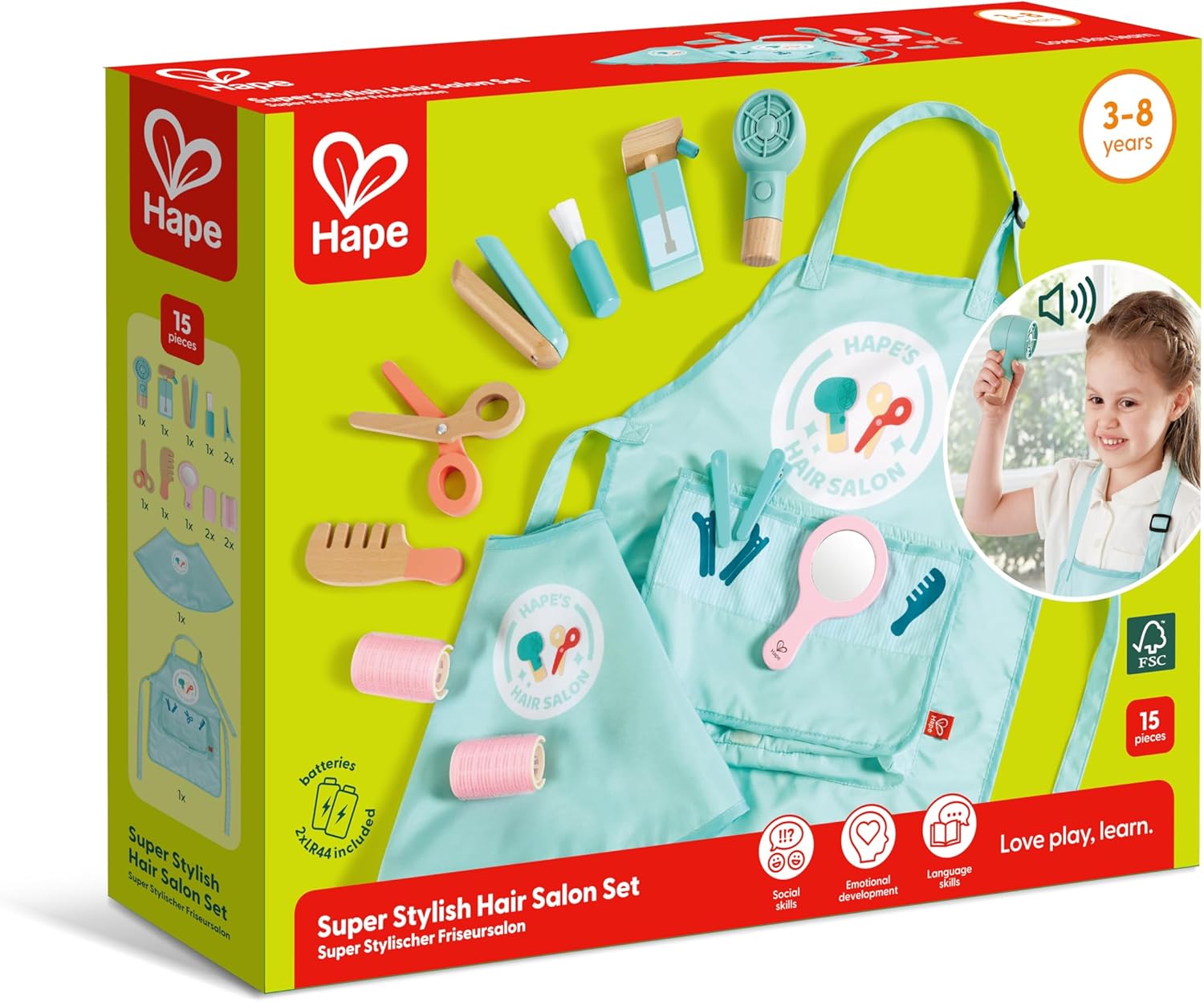 Hape Super Stylish Hair Salon Set