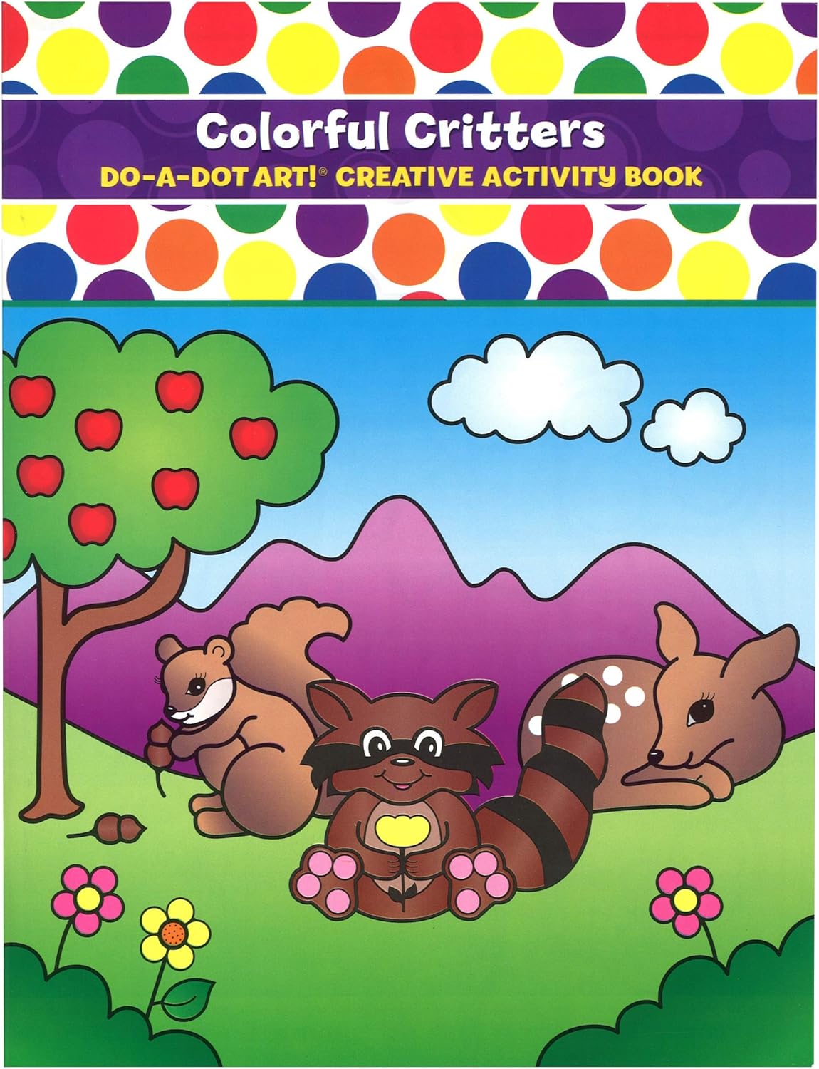 Do-A-Dot Art! Creative Activity Book, Colorful Critters, 24 pages