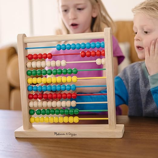 Melissa & Doug Abacus Classic Wooden Toy