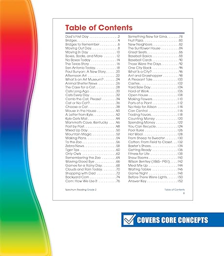 Spectrum Reading Workbook Grade 2 Paperback