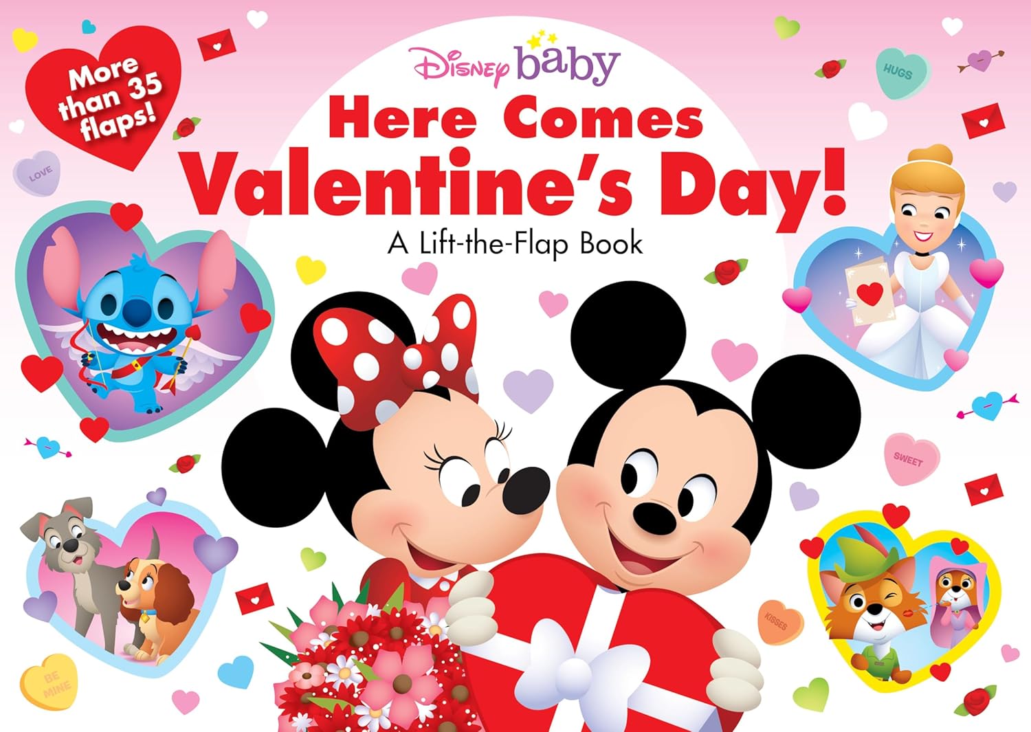 Disney Baby Here Comes Valentine's Day Lift-the-Flap