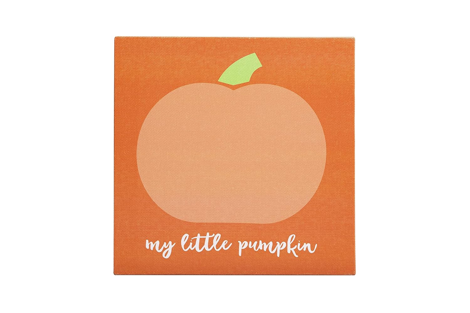 My Little Pumpkin Canvas, DIY Baby Footprint Keepsake