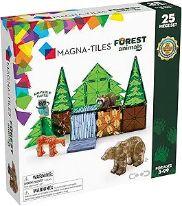 Magna-Tiles Forest Animals 25-Piece Set