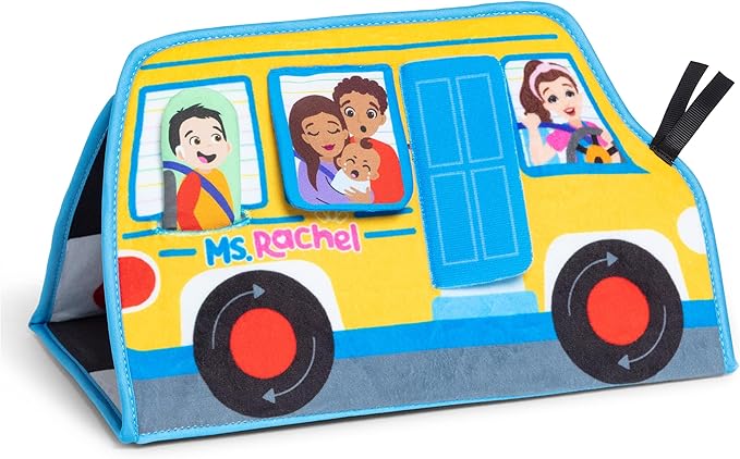 Ms. Rachel Tummy Time Activity Bus Folding Play Mat