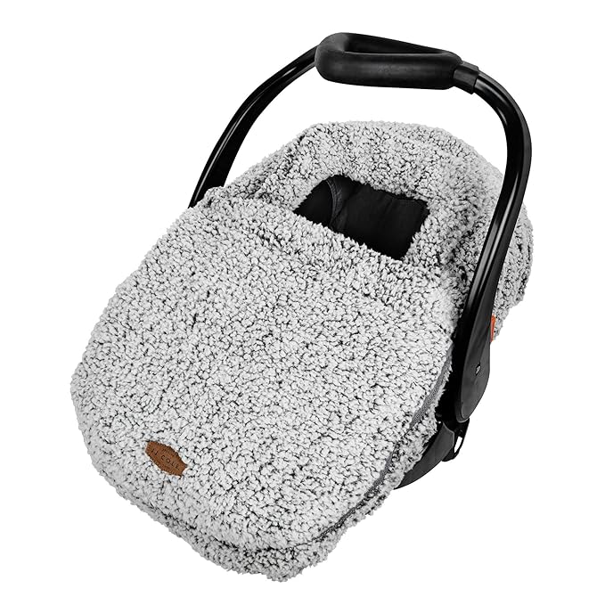 JJ Cole Carseat Cover - Cuddly Gray