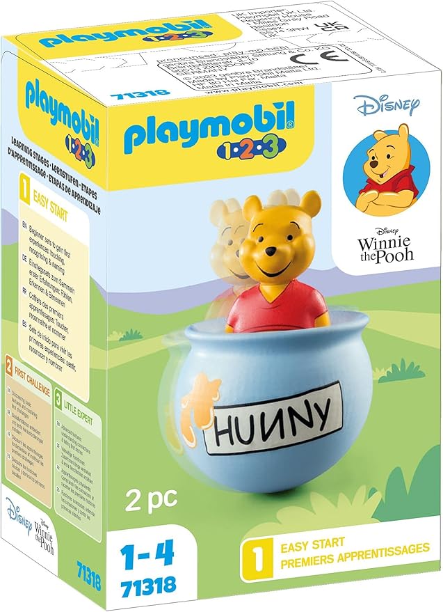 Playmobil 1.2.3 & Disney: Winnie's Counter Balance Honey Pot