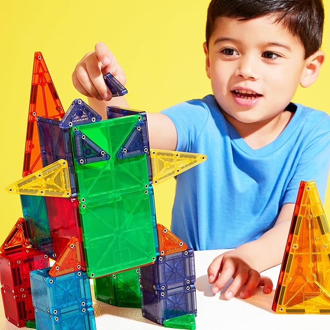 Magna-Tiles Micromags 62 Piece Combo Set