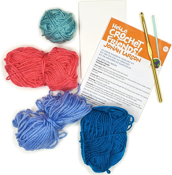 Jonah Larson Rainbow Crochet Kit