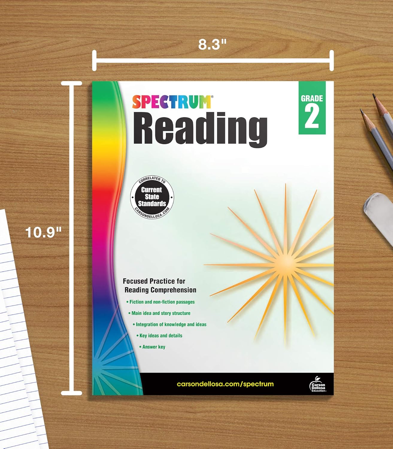 Spectrum Reading Workbook Grade 2 Paperback