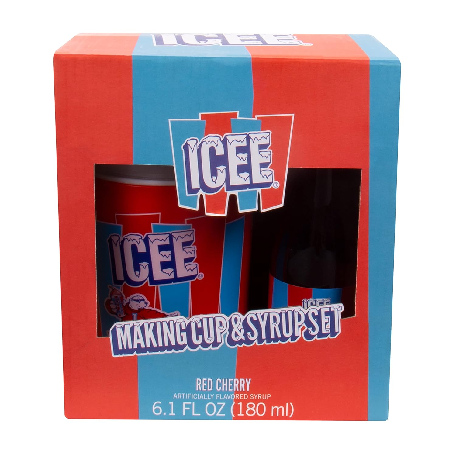 Icee Making Cup and Syrup Set