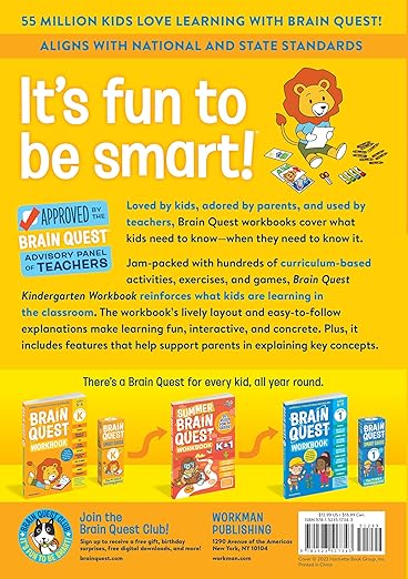 Brain Quest Workbook: Kindergarten Revised Ed.