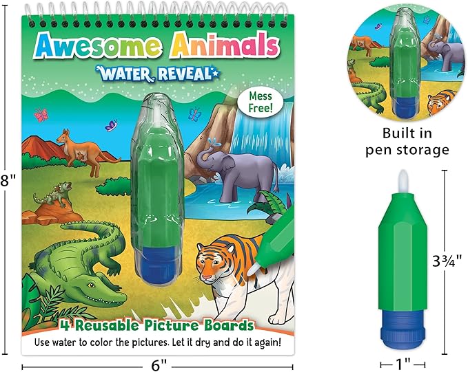 TCR Water Reveal - Awesome Animals