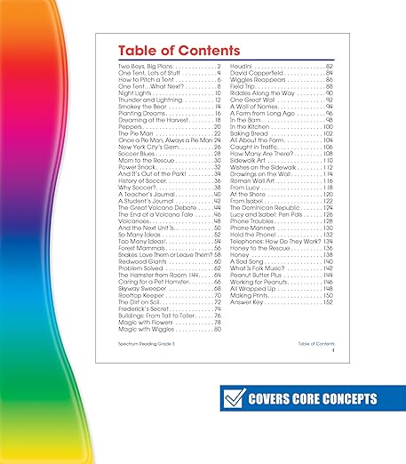 Spectrum Reading Workbook Grade 3 Paperback