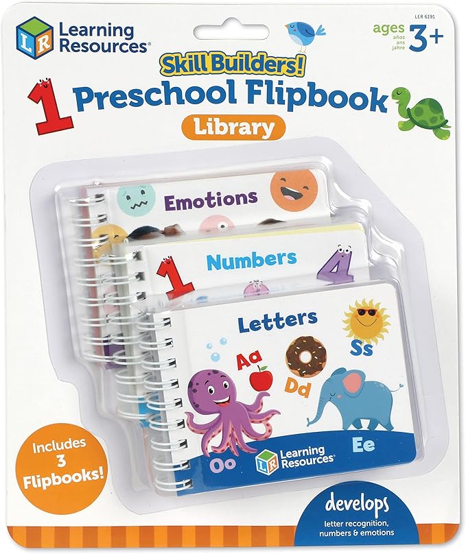 Skill Builders Preschool Flipbook Library