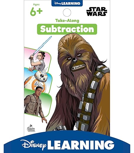 My Take-Along Tablet: Star Wars Subtraction Activity Pad Grade 1-3