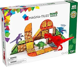 Magna-Tiles Dino World 40-Piece Set