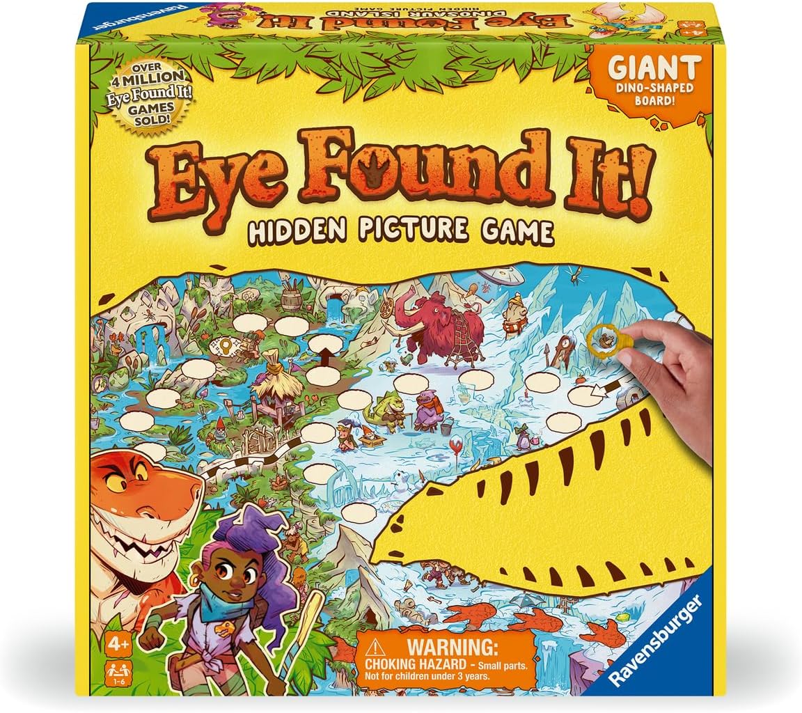 Eye Found It! World of Dinosaurs Hidden Picture Card Game