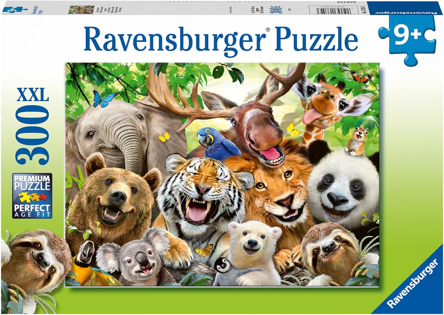 Ravensburger Exotic Animals Selfie 300 Piece XXL Puzzle