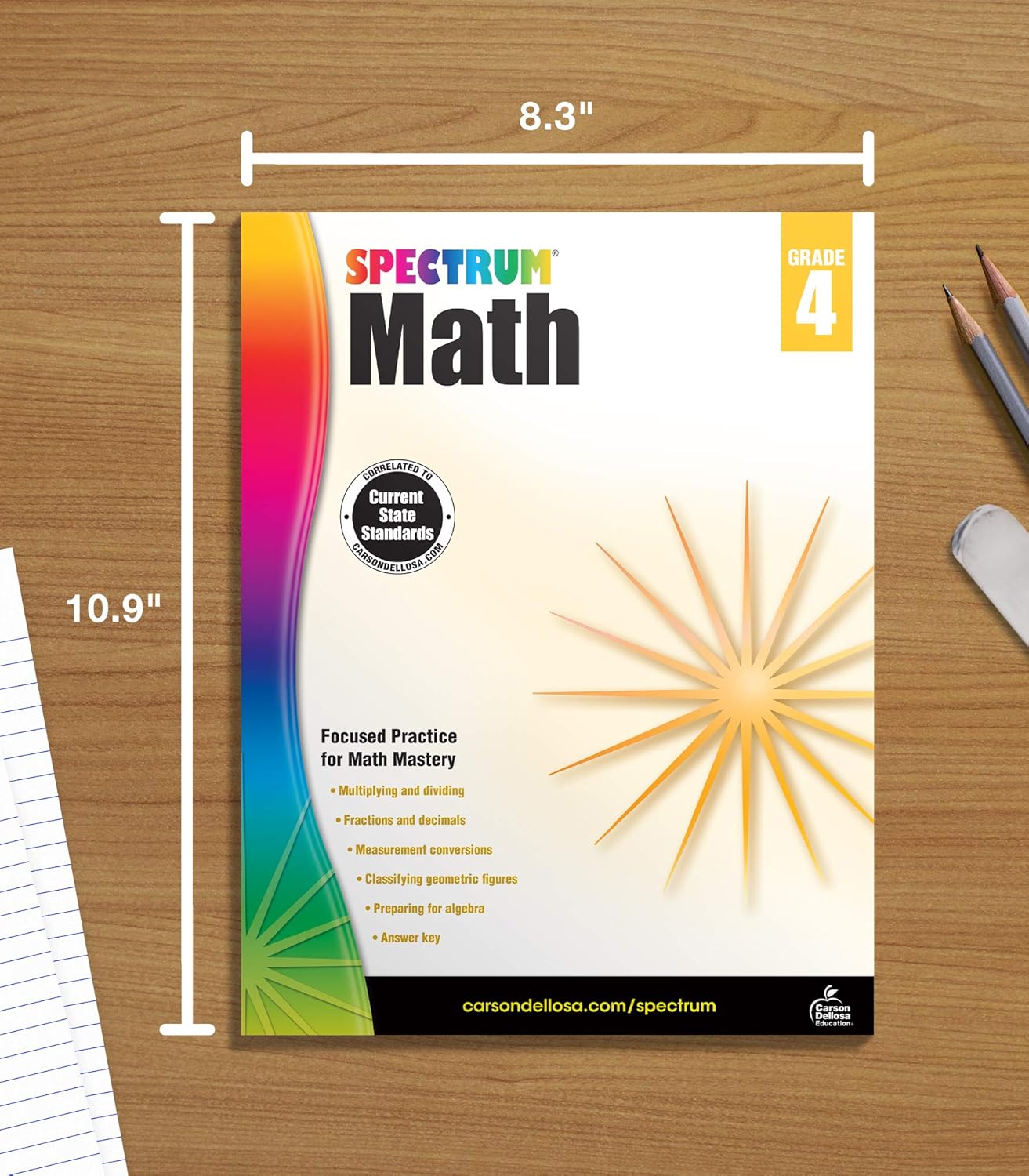 Spectrum Math Workbook Grade 4