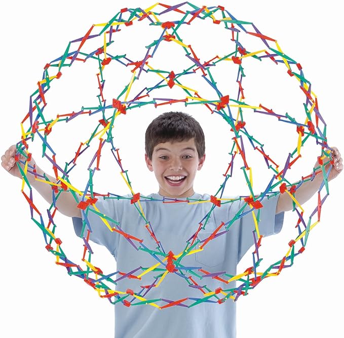 Rainbow Hoberman Sphere