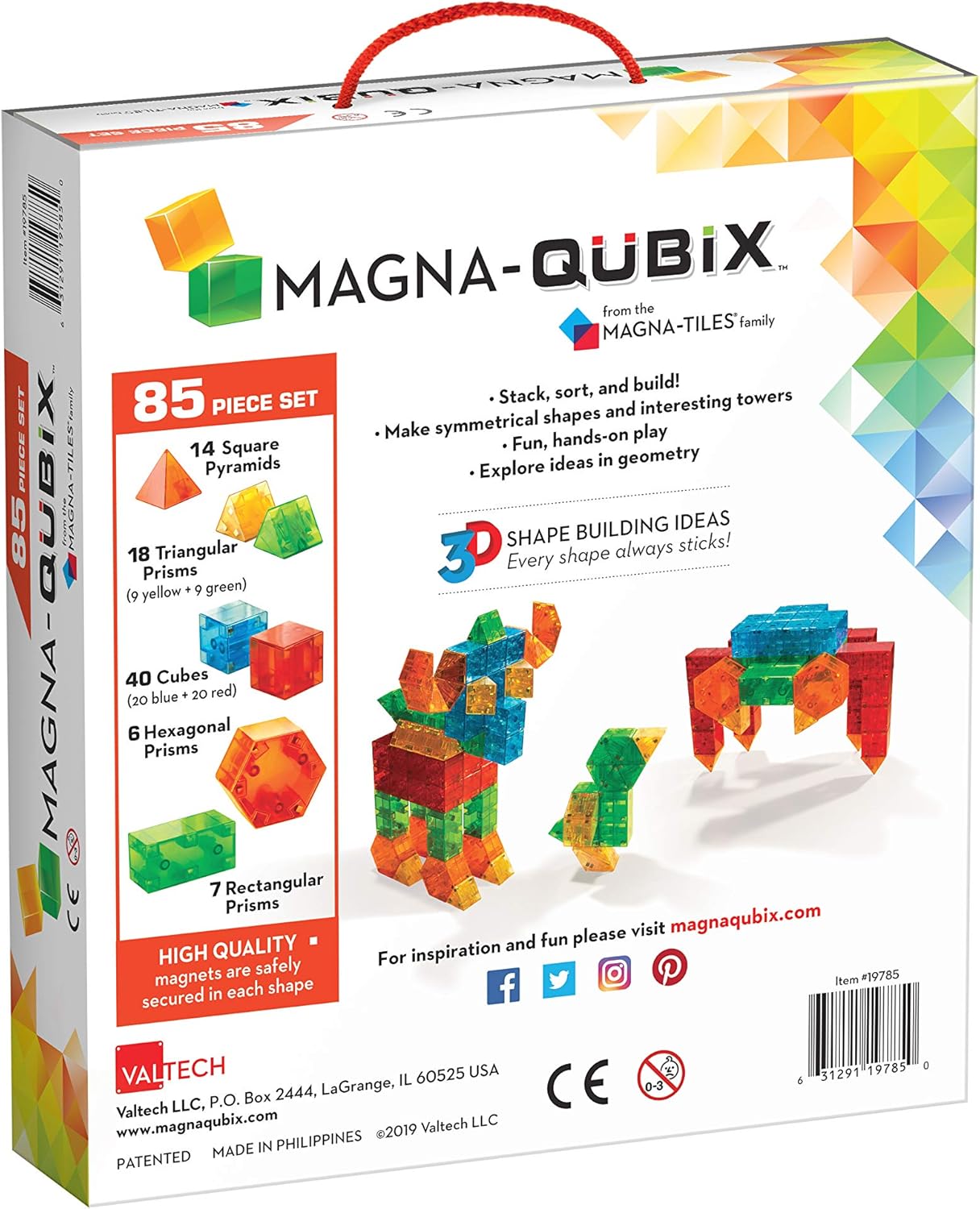 Magna-Qubix 85-Piece Set